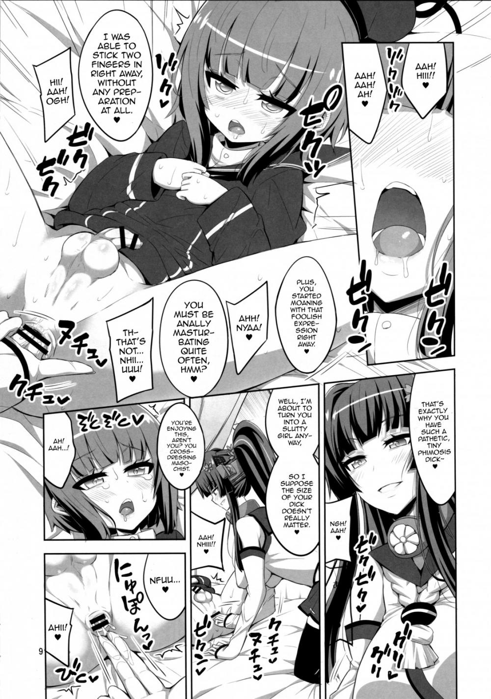 Hentai Manga Comic-Futanari Onee-san x Otokonoko Cosplayer - Mesu Ochi Choukyou-Chapter 2-8